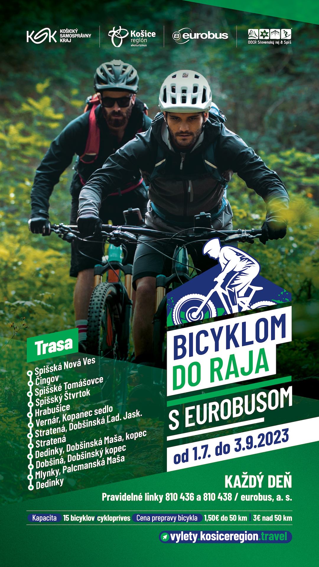 Bicyklom do raja 2023